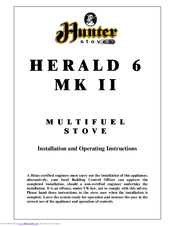 Hunter Herald 6 MK II Installation And Operating Instructions Manual