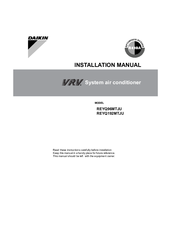 Daikin REYQ192MTJU Installation Manual