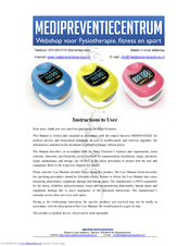 MEDIPREVENTIECENTRUM Pulse Oximeter Instructions To User