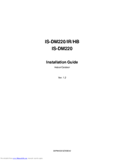INSIGHT IS-DM220/IR/HB Installation Manual