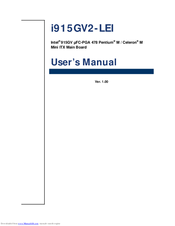 Advansus i915GV2-LEI User Manual