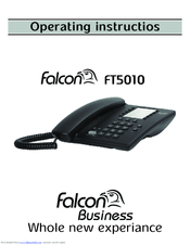 Falcon FT5010 Operating Instructions Manual