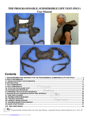 Oceanic Safety Systems PROGRAMMABLE SUBMERSIBLE LIFE VEST User Manual
