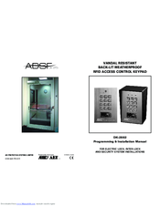 ADSF DK-2882 Programming & Installation Manual