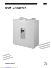 Ventur IDEO - 275 Ecowatt Installation Manual