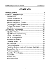 Ectaco SpeechGuard GL-4 User Manual