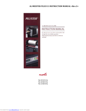 AL-MEISTER Pluster PLS3311 Instruction Manual