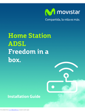 movistar Home Station ADSL Installation Manual