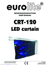 EuroLite CRT-120LED curtain User Manual