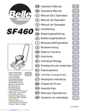 Belle Group SF460 Operator's Manual