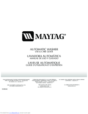 Maytag AUTOMATIC WASHER Use & Care Manual