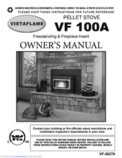Vistaflame VF 100A Owner's Manual