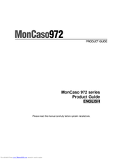 Moneual 972 Product Manual