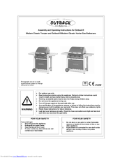 Outback Modern Classic Hunter Assembly And Operating Instructions Manual