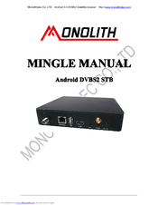 Monolithelec Android DVBS2 STB Manual