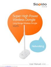 Sapido WL617n User Manual
