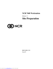 NCR 7448 Workstation Site Preparation Manual