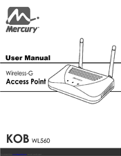 Mercury KOB WL560 User Manual