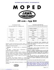 Jawa 551 Handbook