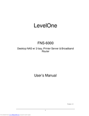 LevelOne FNS-6000 User Manual