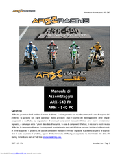 ARX Racing ARX-540 PK Assembly Manual