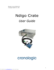 Cronologic Ndigo Crate User Manual