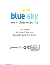 BLUE SKY 5001 User Manual