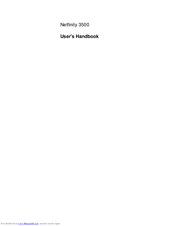 IBM Netfinity 3500 User Handbook Manual
