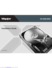 Maxtor SERIAL ATA HARD DRIVE Installation Manual
