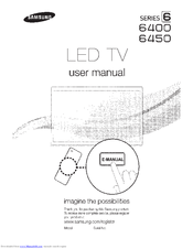 Samsung UN40D6450 User Manual