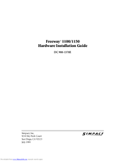 Simpact Freeway 1150 Hardware Installation Manual