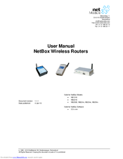 NetModule NetBox NB2210 User Manual