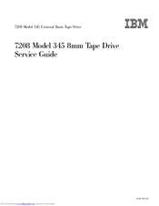 IBM 7208 345 Service Manual