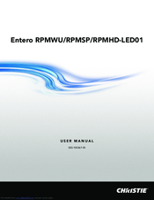Christie Entero RPMSP-LED01 User Manual