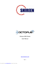 Shireen Octopus 5800 User Manual
