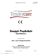 Tendercare Snappi Pushchair User Manual