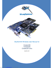 Bluefish444 Create3D User Manual