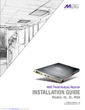 M86 Security MSA Installation Manual