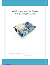 Wiznet WIZ-Embedded WebServer User Manual
