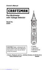 Craftsman 82354 Owner's Manual