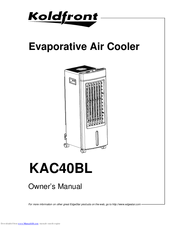 Koldfront KAC40BL Owner's Manual