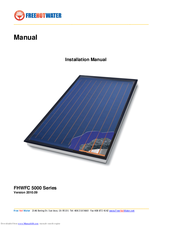 FreeHotWater FHWFC 5000 Series Installation Manual