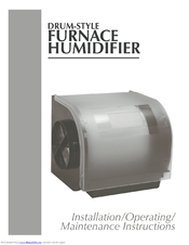 drum-style furnace Installation, Operating And Maintanance Instructions