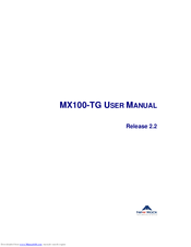 New Rock Technologies MX100-TG User Manual