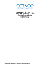 Ectaco jetBook-Lite User Manual