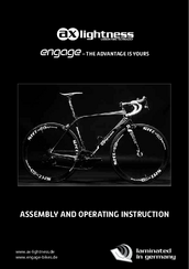 ax-lightness engage Assembly And Operation Instructions Manual
