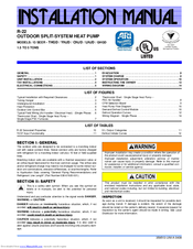 Johnson Controls YHJD Installation Manual