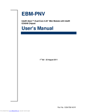 Avalue Technology EBM-PNV User Manual