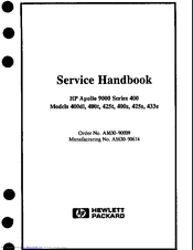 HP Apollo 9000 400t Service Handbook