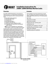 BEST ACCESS SYSTEMS 35HW Installation Instructions Manual